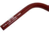 Sunday Brett Bar Gloss Dark Brick Red Brett Silva Signature BMX Handlebar Silvawave Silvabrick
