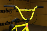 2027 Sunday Forecaster Ross Bike Gloss Fluorescent Yellow Aaron Ross BMX Bikes 2026