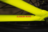 2027 Sunday Forecaster Ross Bike Gloss Fluorescent Yellow Aaron Ross BMX Bikes 2026