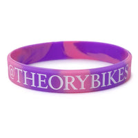 Theory Band BMX Wrist Band Bracelet pink purple swirl  swirl