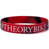 Theory Band red black swirl We Outside Bike Life Bands