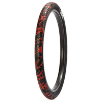 Theory Method 26" Tire black red splatter Big BMX Bikelife Tires