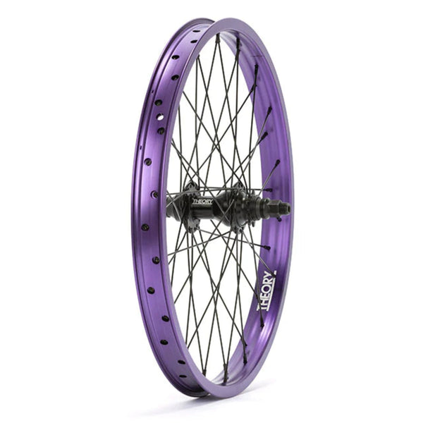 Theory Predict Cassette Rear Wheel purple BMX Wheels