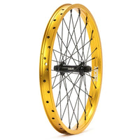 Theory Predict Front Wheel gold BMX Wheels
