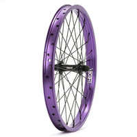 Theory Predict Front Wheel purple BMX Wheels