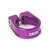 Theory Trusty Single Bolt Seat Post Clamp purple BMX Clamps