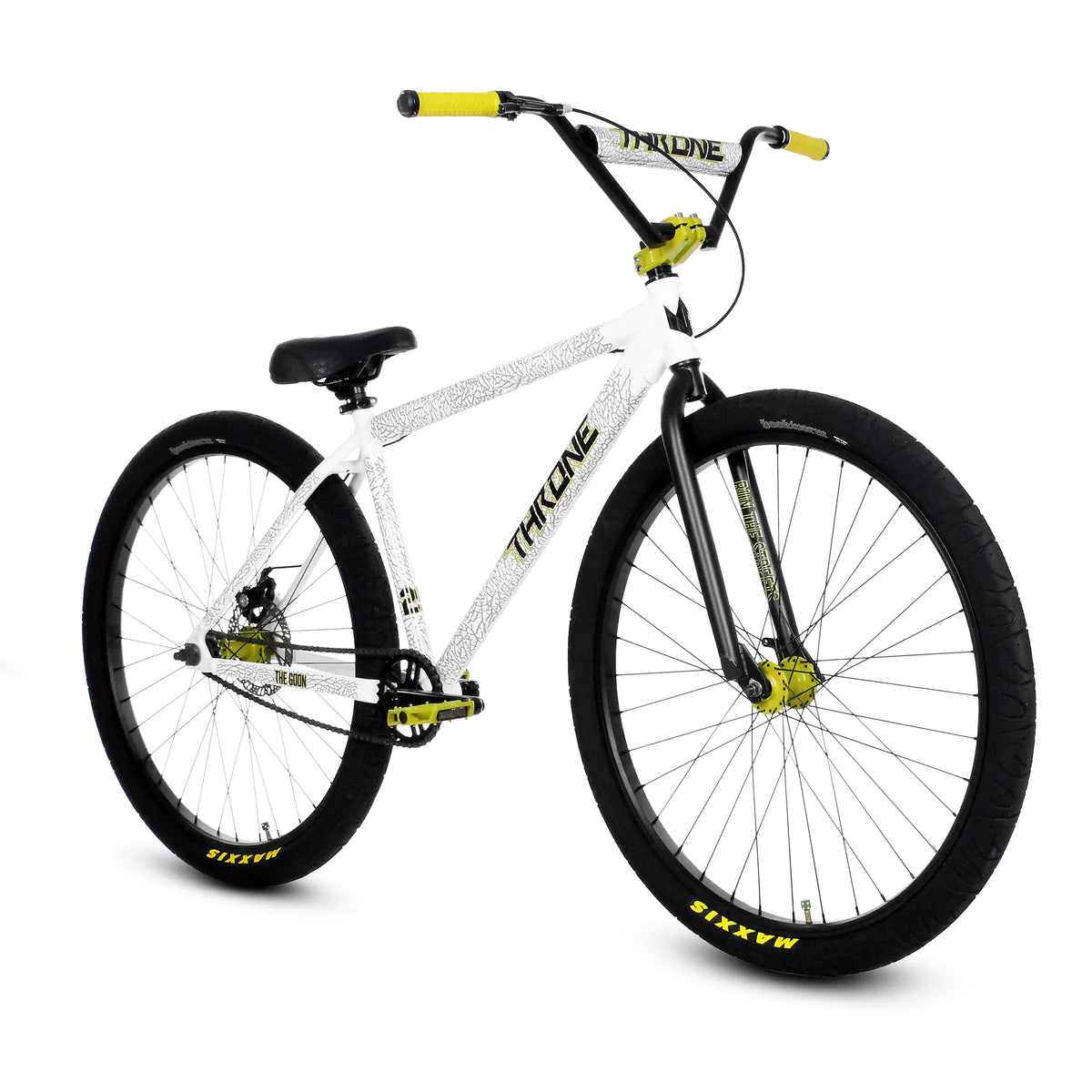 Throne The Goon 29 Bike Retro White Big BMX Bikes The Secret BMX Shop