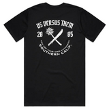 Us Versus Them Authority Shirt Black BMX Tee UVT