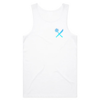 Us Versus Them Magnum Fade Tank White Shirt