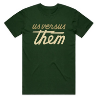 Us Versus Them Magnum Shirt Green BMX Tee UVT