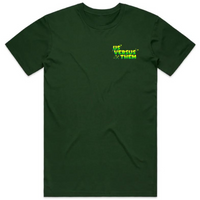 Us Versus Them Sign Shirt green BMX Tee UVT