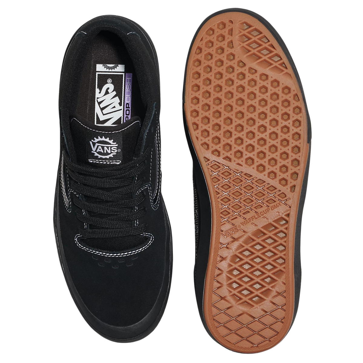 Vans BMX Style 114 Shoes Black/White/Black BMX Shoe – The Secret BMX Shop