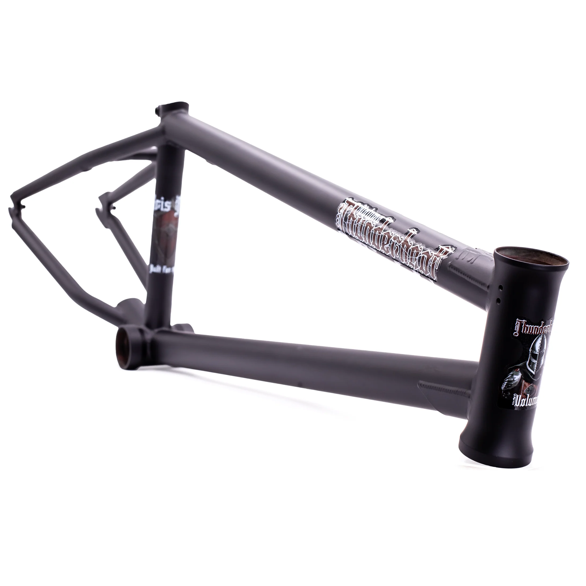 Volume Thunderhoof Frame Flat Black Kris Fox BMX Frames – The