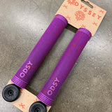 Odyssey Broc Grips purple bright red swirl BMX Grip