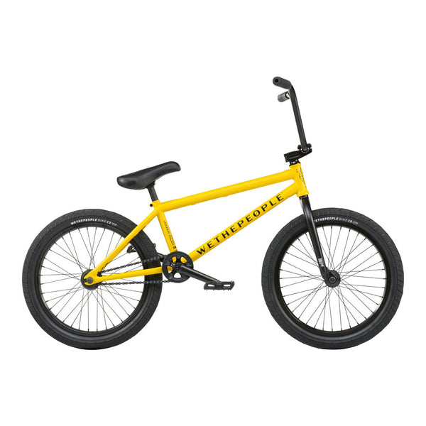 2021 We The People Justice Bike Matte Taxi Yellow BMX bikes WTP WeThePeople 2022
