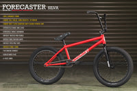2023 Sunday Forecaster Silva Bike Matte Fire Engine Red Brett Silva BMX Bikes