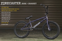 2023 Sunday Forecaster Park Grasset Bike Matte Midnight Purple BMX Bikes