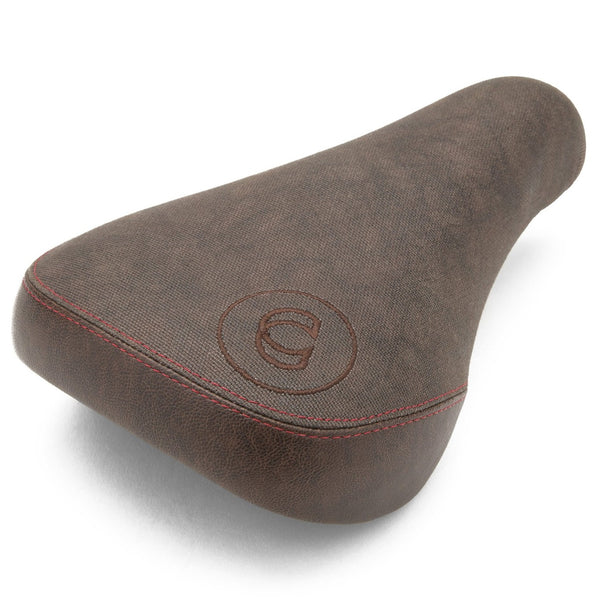 Cinema Waxed Canvas Stealth Pivotal Seat brown BMX Seats