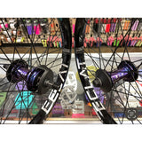 We The People/Eclat Galactic Purple Wheelset BMX
