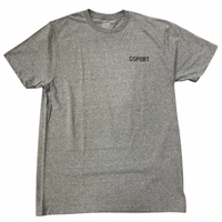 Gsport Mechanic Tee Dark Heather Gray Grey BMX Shirt
