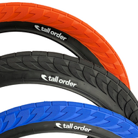 Tall Order Wall Ride Tire BMX Tires Tyre black orange blue