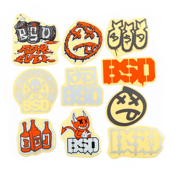 BSD 2021 Sticker Pack BMX Stickers