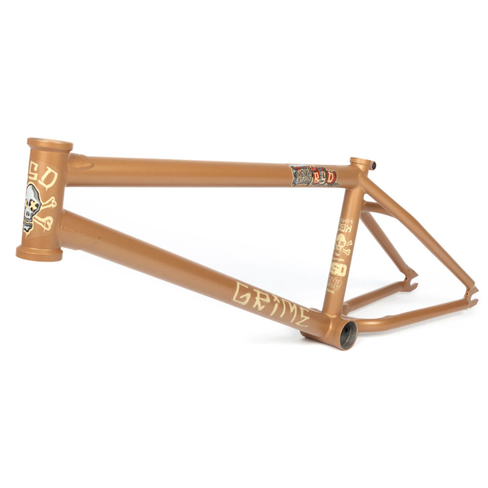 BMX フレーム　BSD Trail or park トップチューブ20 再塗装 BSD Grime Frame Arizona Copper BMX Frames – The Secret BMX Shop
