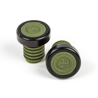 BSD M Cap Bar Ends surplus green