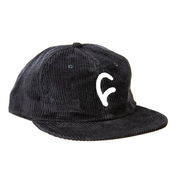 Cult Corduroy C Cap BMX hat black