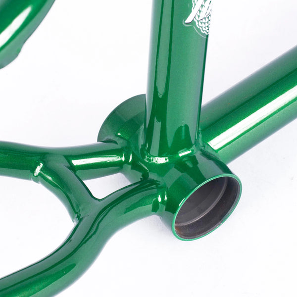 Cult Hawk Frame Metallic Green BMX Frames – The Secret BMX Shop