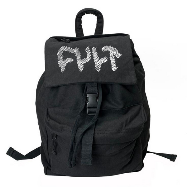 Cult Sketchy Stash Backpack Black BMX Bag Backpacks