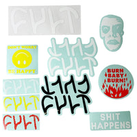 Cult Sticker pack BMX Stickers