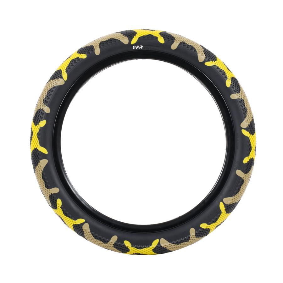 Cult Vans Tire Yellow Camo BMX The Secret BMX Shop
