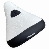 Primo Balance Pivotal Seat White Black BMX Dragon Shield Seats