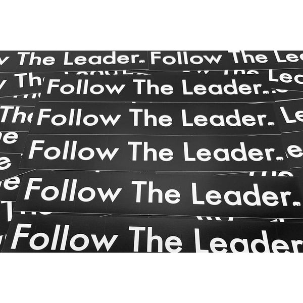 FTL Frame Sticker BMX Stickers Follow The Leader