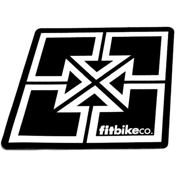 Fit Big Key Logo Sticker BMX Stickers