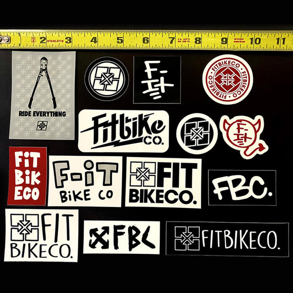 Fit Sticker Pack BMX Stickers Kit