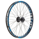 Gsport Elite Front Wheel blue blood cyan rain BMX Wheels
