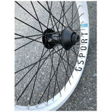Gsport Elite Front Wheel white BMX Rim Rims