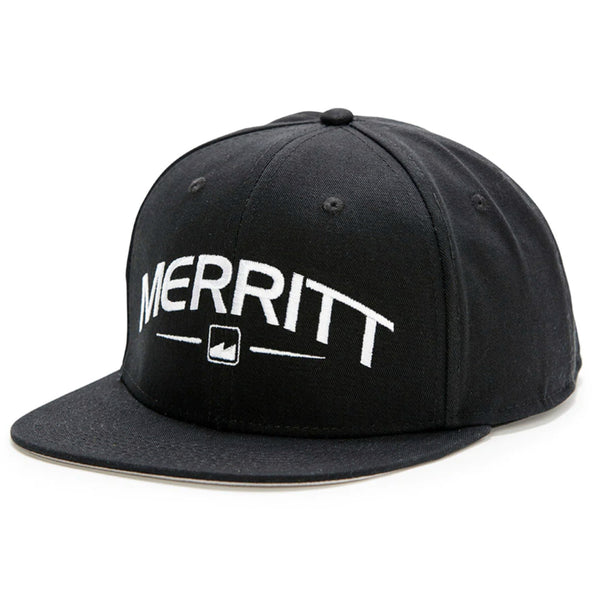 Merritt Crispy Snapback Hat Black BMX Hats