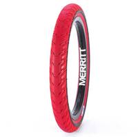 Merritt Option Tire Red BMX Tires