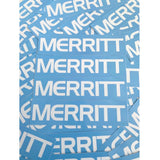 Merritt Big Frame sticker tarheel blue BMX stickers