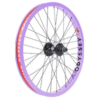 Odyssey Hazard Lite Cassette Rear Wheel Lavender BMX Antigram