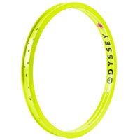 Odyssey Hazard Lite Rim fluorescent yellow BMX