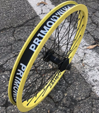 Primo Balance VS cassette Wheel matte yellow BMX