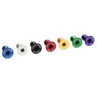 Profile GDH Aluminum Spindle Bolts BMX Cranks Bolt black polished gold red blue green purple