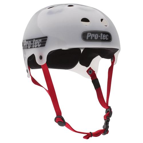 Pro-Tec Bucky Skate Helmet Translucent White – The Secret BMX Shop