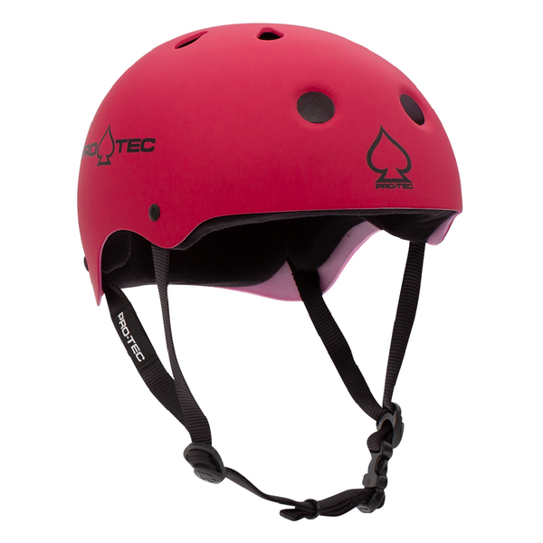Pro-Tec Classic Skate Helmet Soft Foam BMX Helmet Matte Pink Helmets