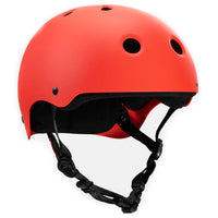 Pro-Tec Classic Skate Helmet Soft Foam BMX Helmet Matte Bright Red