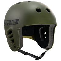 Protec Full Cut Skate Helmet matte olive BMX helmets